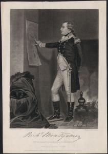 Gravure du major-général Richard Montgomery