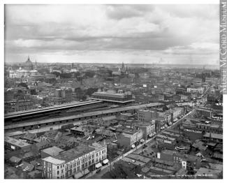 Vue de la « ville d’en bas »