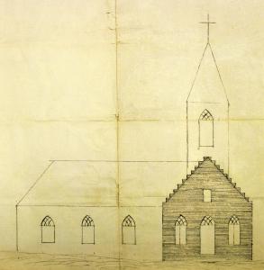 Croquis d’une chapelle