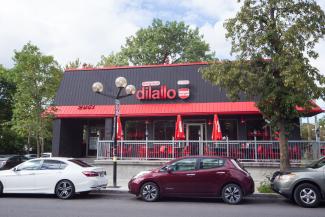 Façade du restaurant dilallo 