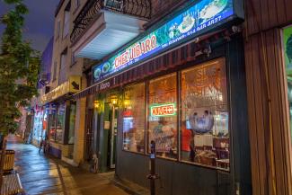 Restaurant péruvien sur la rue Saint-Hubert
