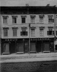 Façade du magasin Aboud et Boosamra.