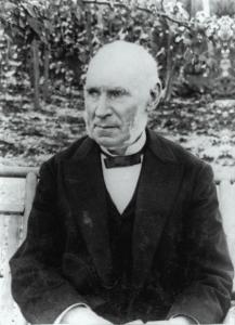 Portrait noir et blanc du fondateur Henry Morgan