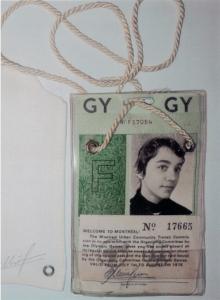Titre de transport de la STCUM.