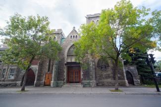 Le bâtiment de la Union United Church