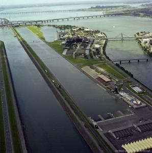 Le Bassin olympique, peu avant les Jeux.