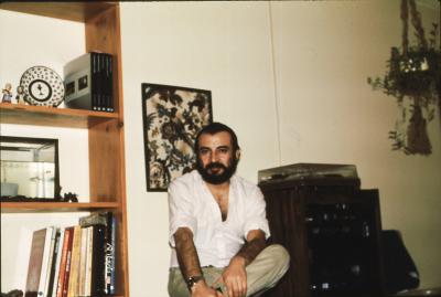 Raimundo Ravello dans son salon