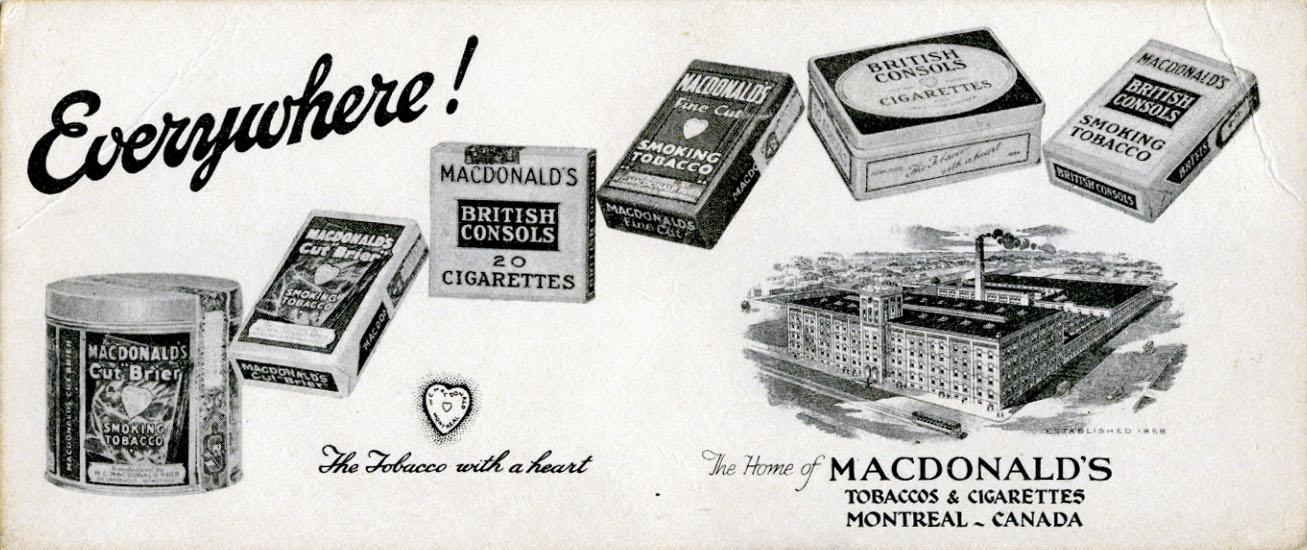 La manufacture Macdonald Tobacco | Encyclopdie du MEM