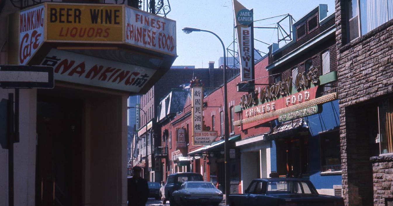 Le Quartier Chinois Un Chinatown Montrealais Memoires Des Montrealais