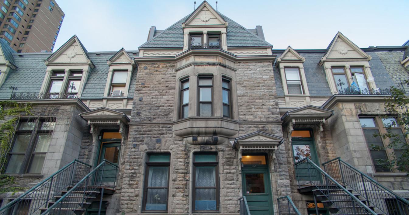 Les maisons de chambres du quartier Milton Parc Encyclopédie du MEM