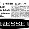 La une du journal La Presse qui annonce "À Montréal, en 1967, première exposition universelle au Canada"