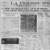 La une de La Presse du 3 mai 1922 intitulée « La Presse fait installer sur le toit de son immeuble le plus puissant poste de radiotéléphonie d’Amérique ».