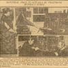 Coupure de journal avec le titre « Montreal sings to Ottawa by telephone without wires » avec deux photos et une légende.