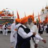 La célébration de la Khalsa, dans la rue Cordner à LaSalle devant le temple sikh.