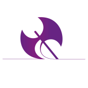 Logo des Archives lesbiennes du Québec représentant un labyris
