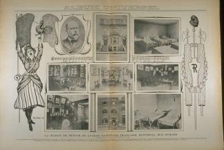 Page de L’album universel sur la maison de refuge de l’Union nationale française