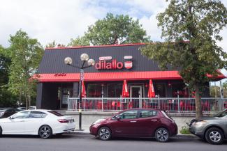Façade du restaurant dilallo