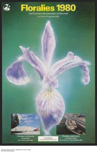 Affiche des Floralies.