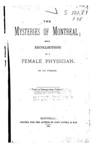 Couverture du livre de Charlotte Führer, édition de 1881.