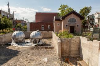 Terrain où se trouvait l’église Koimisis Tis Theotokou