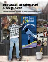 Couverture de l'avis sur le sentiment de sécurité des jeunes Montréalais dans l'espace public