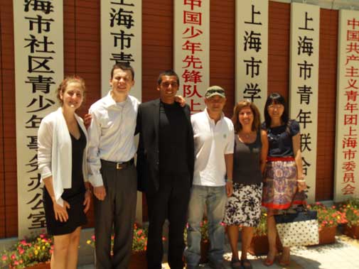 Membres du CjM à l'Exposition universelle de Shanghai