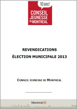 Couverture des revendications adressées aux candidats de l'élection municipale