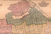 Plan de la paroisse de Sainte-Genevive, 1879
