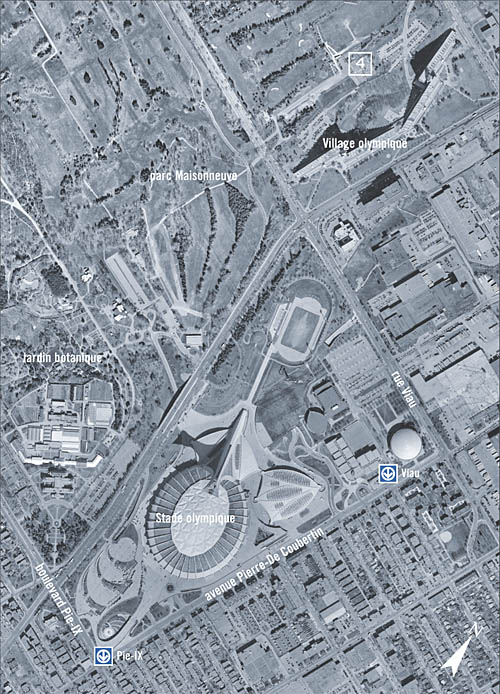 Map Olympic Complex and Village