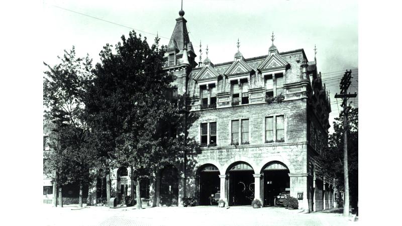 La caserne 16, en 1915.