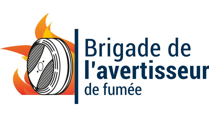 Smoke Alarm Brigade logo.