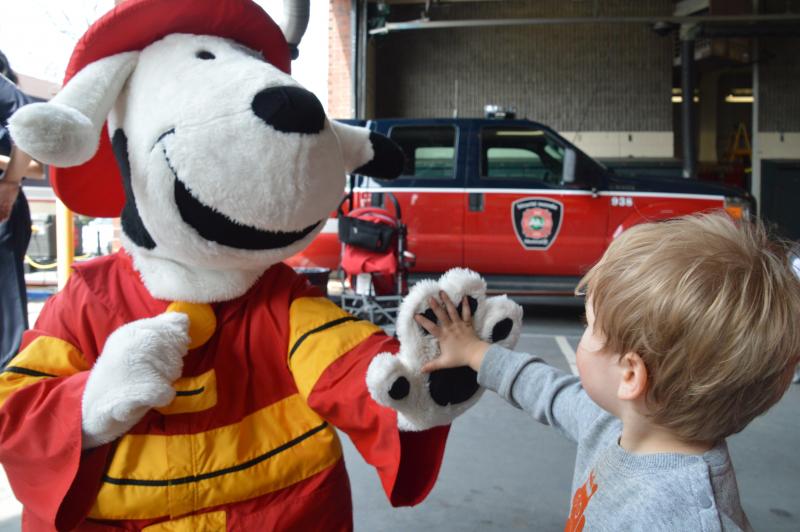 Open House at fire station 19, in 2014. 