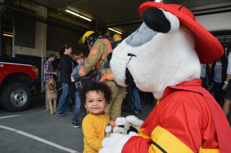 Open House at fire station 19, in 2014.  