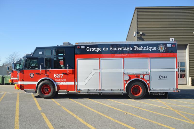 Technical rescue and protection vehicle