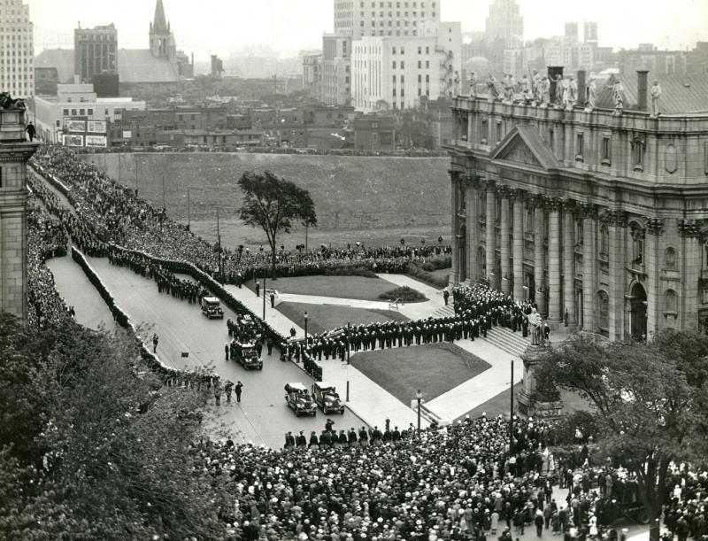 Civic funeral (June 22,1932)