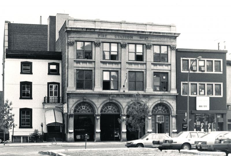 Fire station 25 in 1984