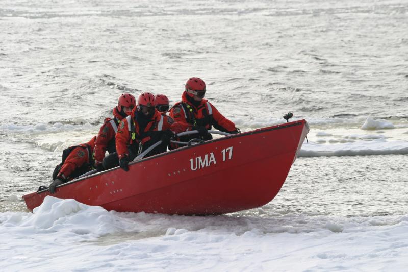 UMA 17, a boat used for marine and ice rescues