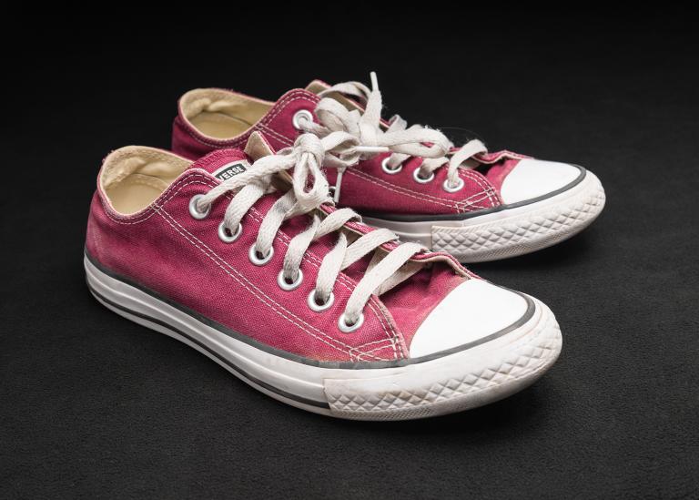 Chaussures Converse roses